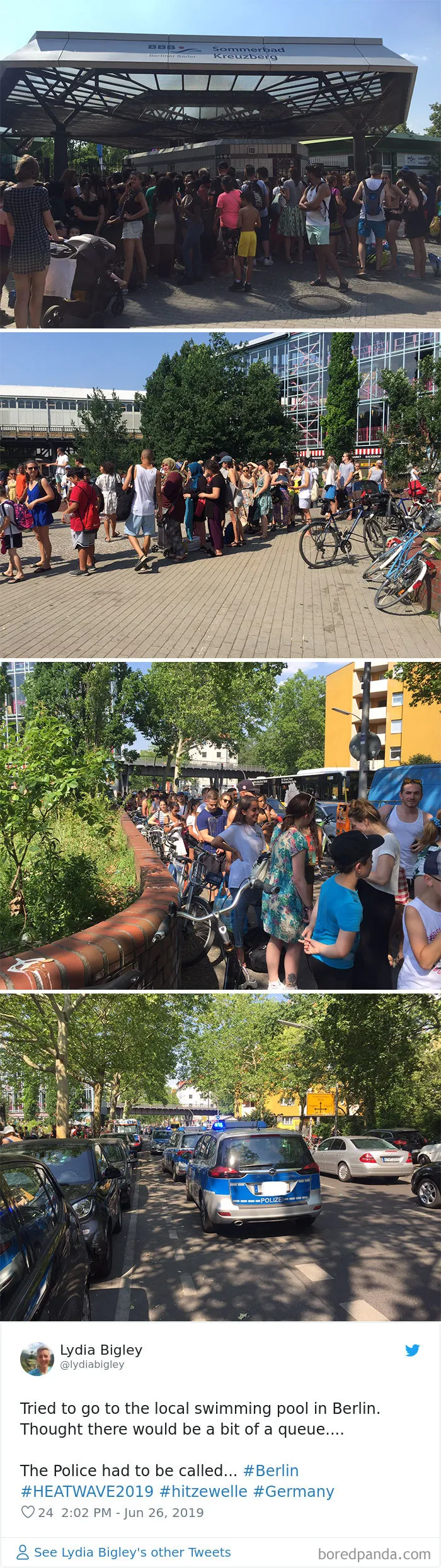 30 Reactions Europeans Had To The Record-Breaking Heatwave