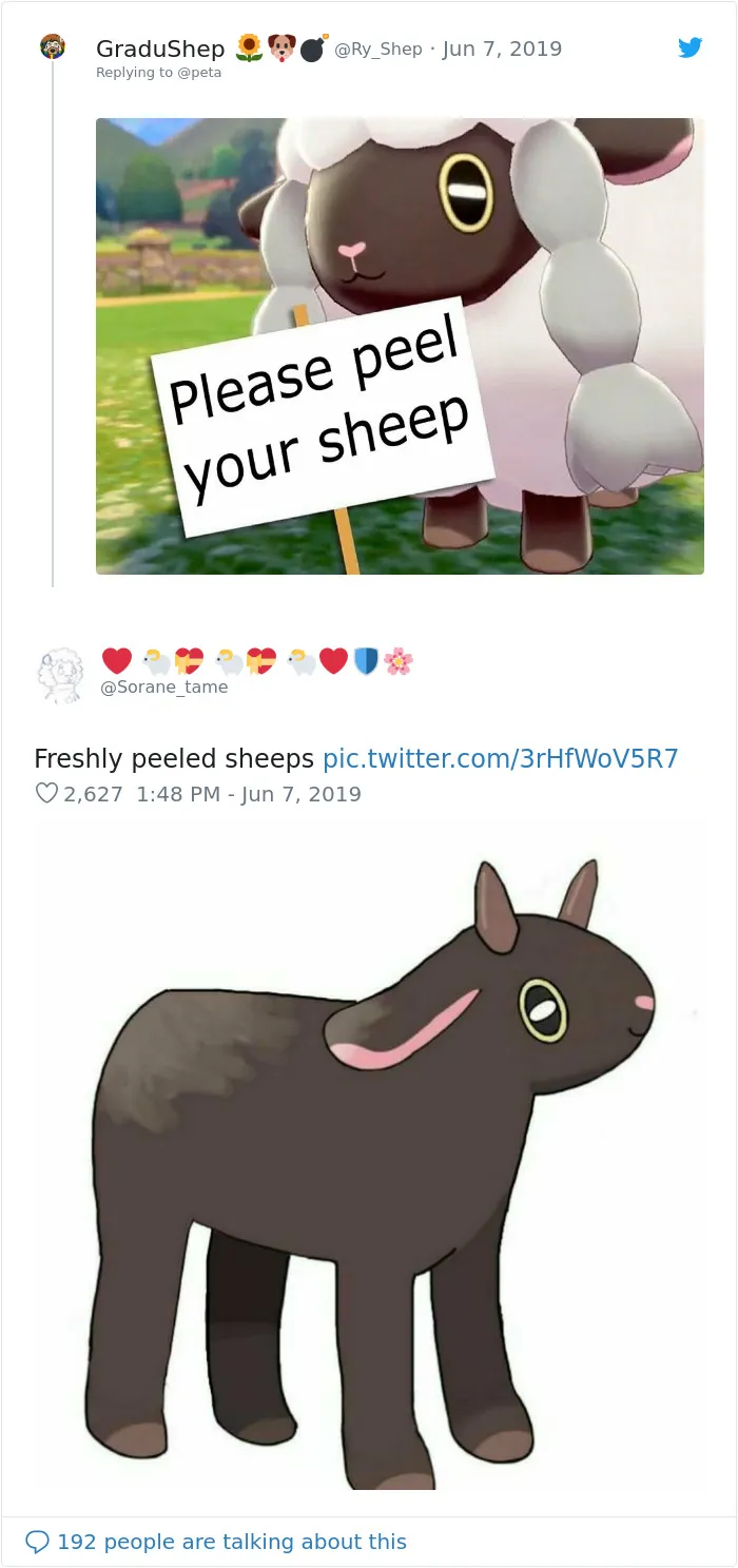 PETA Uses Wooloo Pokemon To Stop People From Using Wool, Gets Roasted Badly