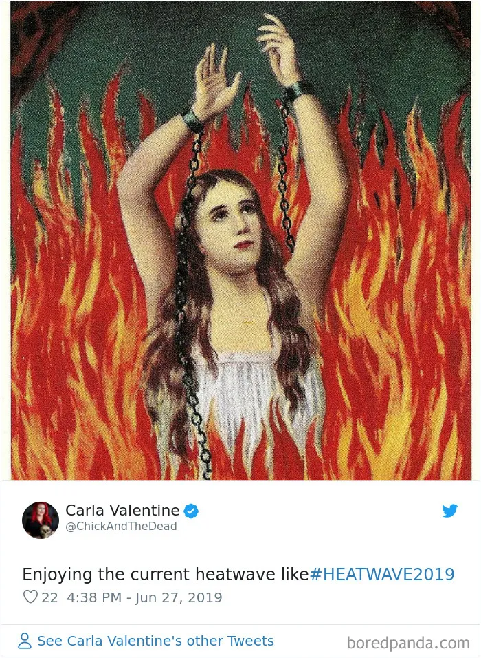30 Reactions Europeans Had To The Record-Breaking Heatwave