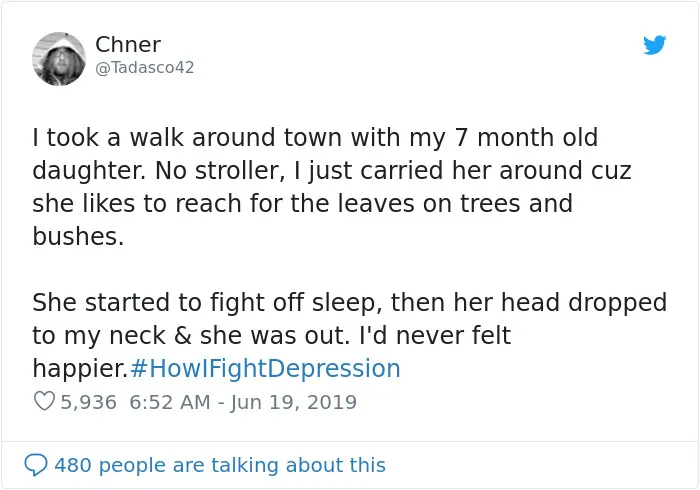 Here Are The 30 Best Responses To #HowIFightDepression