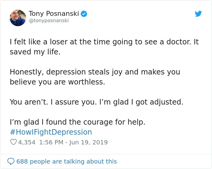 Here Are The 30 Best Responses To #HowIFightDepression