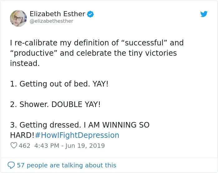 Here Are The 30 Best Responses To #HowIFightDepression