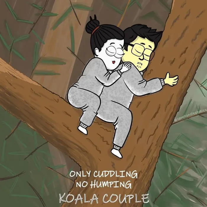 My Wife Is Very Different From Me, Yet We're In Love, So I Illustrated Our Life In 30 Comics