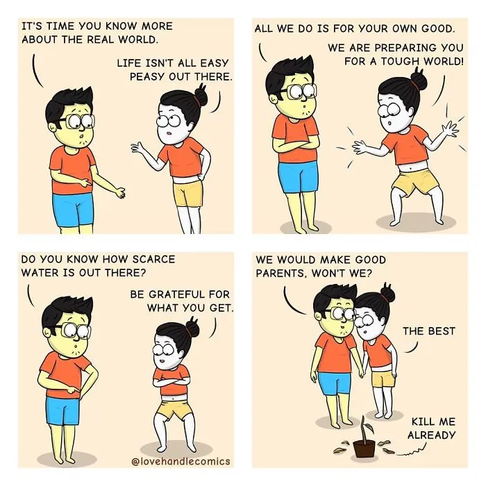 My Wife Is Very Different From Me, Yet We're In Love, So I Illustrated Our Life In 30 Comics