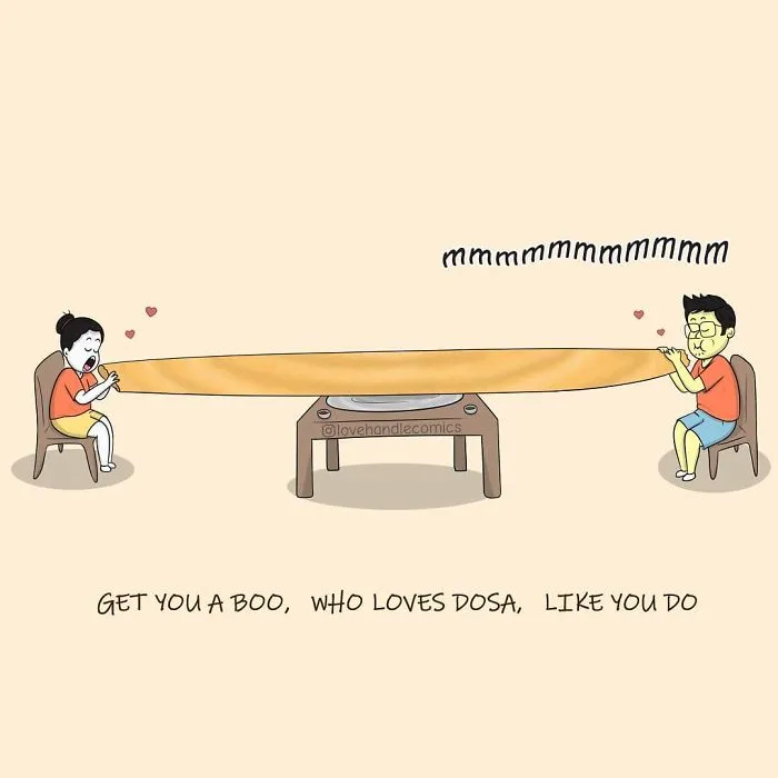 My Wife Is Very Different From Me, Yet We're In Love, So I Illustrated Our Life In 30 Comics