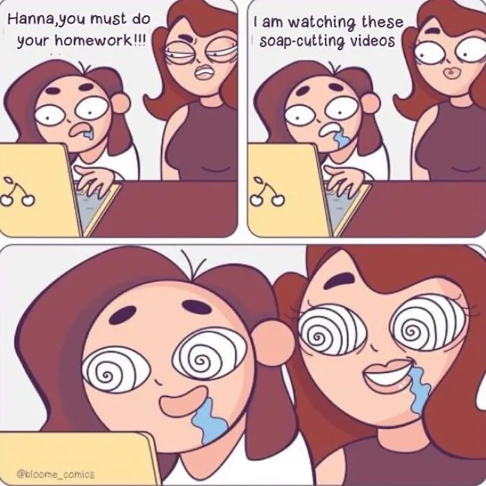 I Draw Relatable Comics About A Girl Born In The Internet Age (30 Pics)