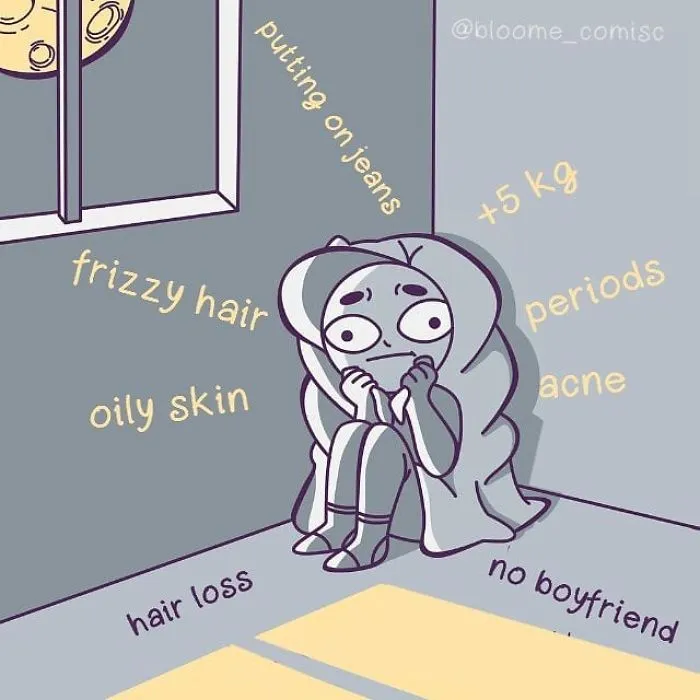 I Draw Relatable Comics About A Girl Born In The Internet Age (30 Pics)