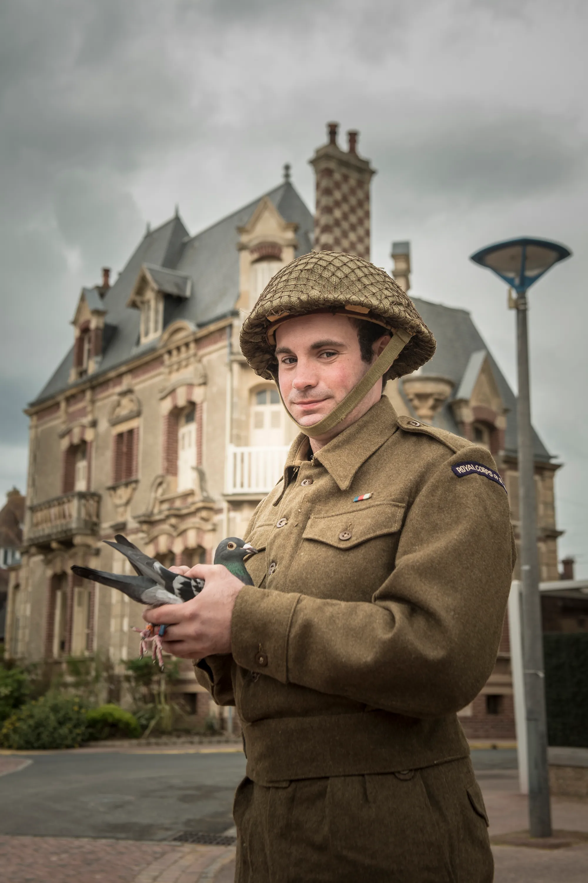 the Royal Pigeon Racing Association Commemorates 75th Anniversary Of D-Day Landings With Liberation On Sword Beach