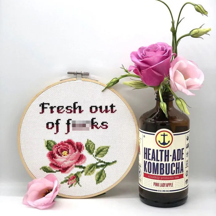 Here Are 21 Of My Funny And Sassy Cross-Stitch Designs