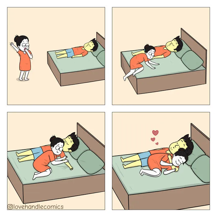 My Wife Is Very Different From Me, Yet We're In Love, So I Illustrated Our Life In 30 Comics