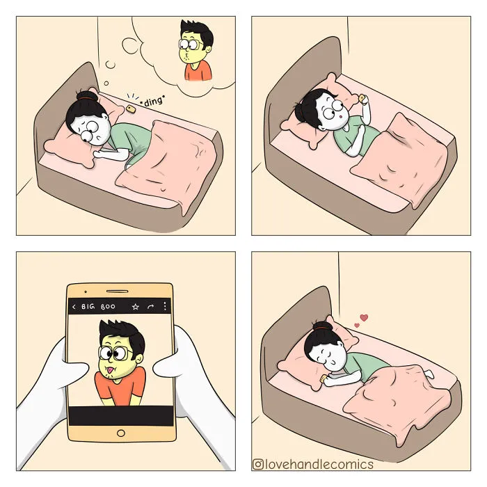 My Wife Is Very Different From Me, Yet We're In Love, So I Illustrated Our Life In 30 Comics