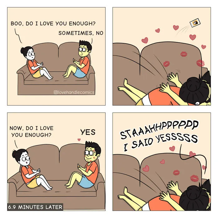 My Wife Is Very Different From Me, Yet We're In Love, So I Illustrated Our Life In 30 Comics