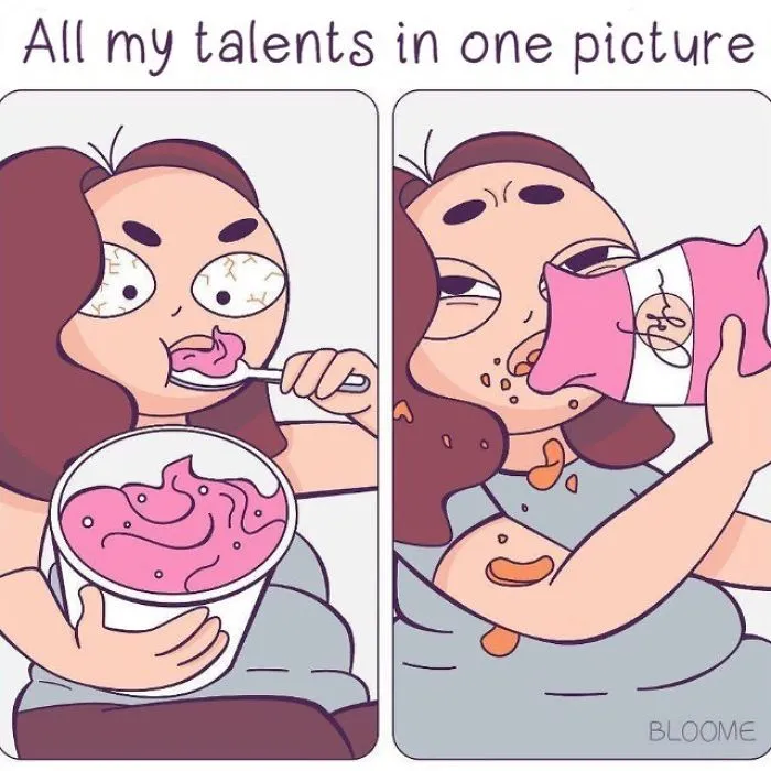 I Draw Relatable Comics About A Girl Born In The Internet Age (30 Pics)