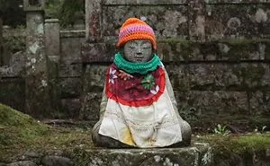 Jizo At Koyasan In Wakayama, Japan