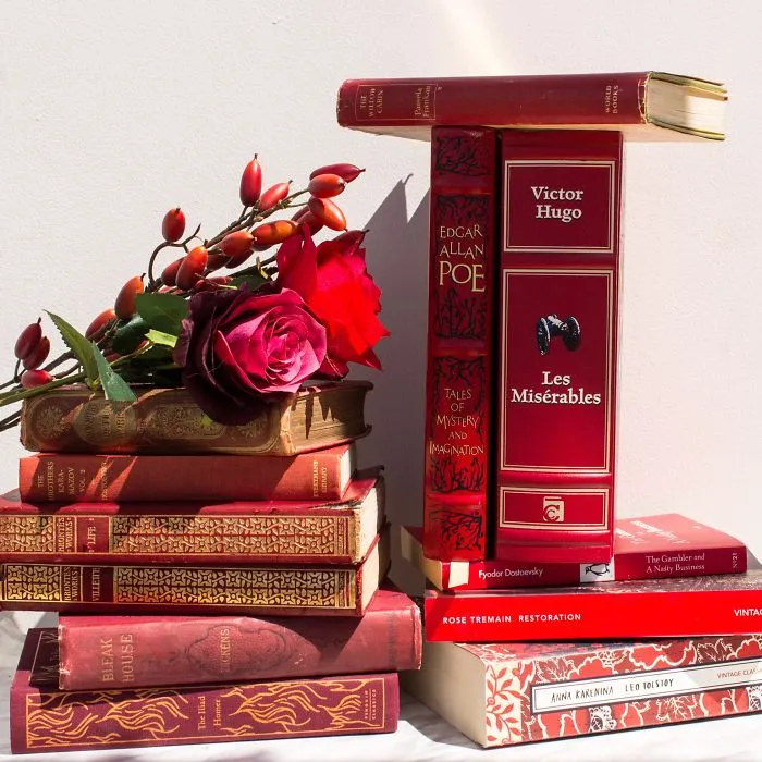 I Take Beautiful Photos Of My Book Collection To Spread Some Joy And Color