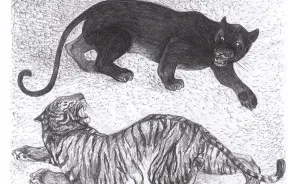 I Was Drawing A Mysterious Tiger Comics To Get My Life Back On Track After A Hard Breakup