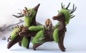 New Dragons And Fairy Creatures That I Felted This Year