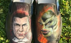 I Create Custom Painted Shoes