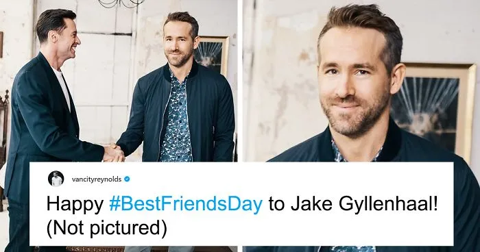 Ryan Reynolds And Jake Gyllenhaal Just Hilariously Trolled Hugh Jackman With 'Best Friends' Posts