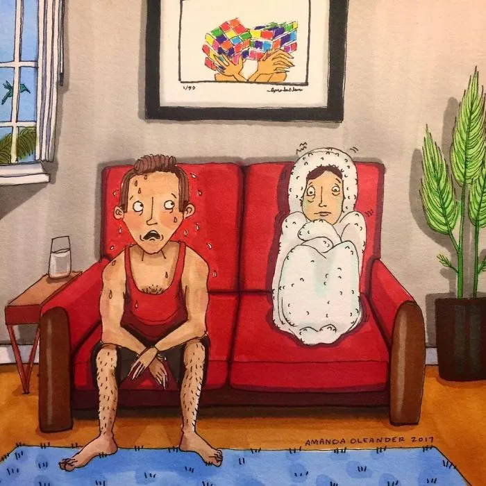 Honest Illustrations Show What Happens Behind Closed Doors In Every Relationship (30 New Pics)