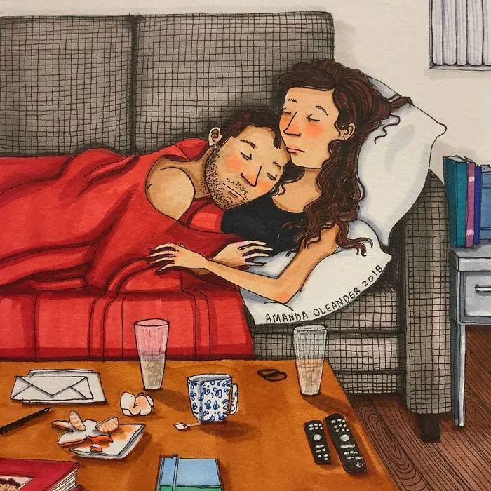Honest Illustrations Show What Happens Behind Closed Doors In Every Relationship (30 New Pics)