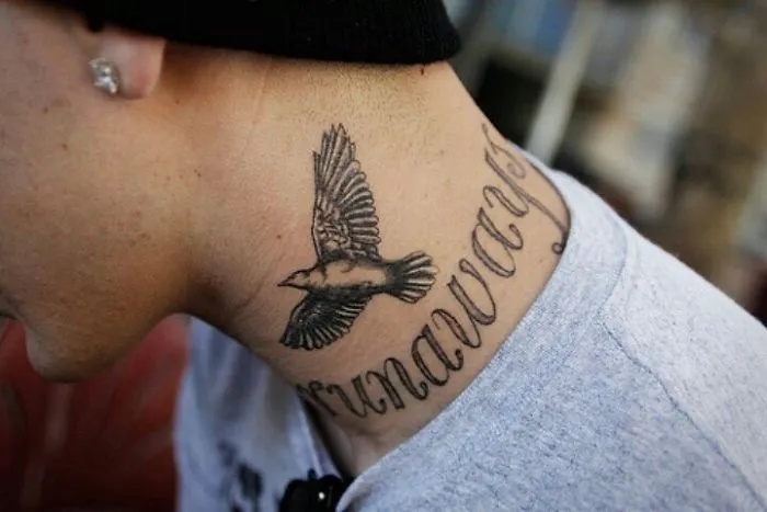 Neck Tattoo