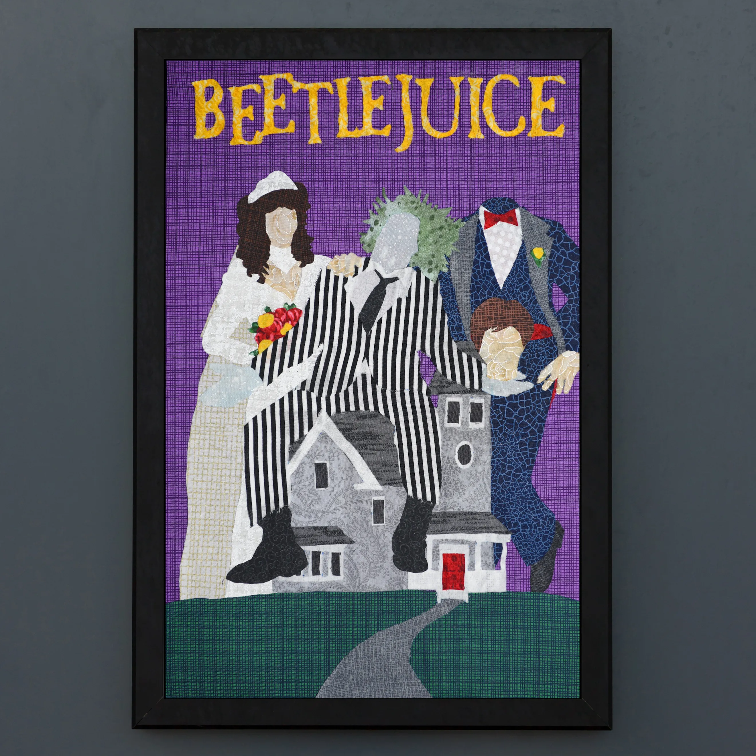 I Made These Movie Posters Out Of Fabric!