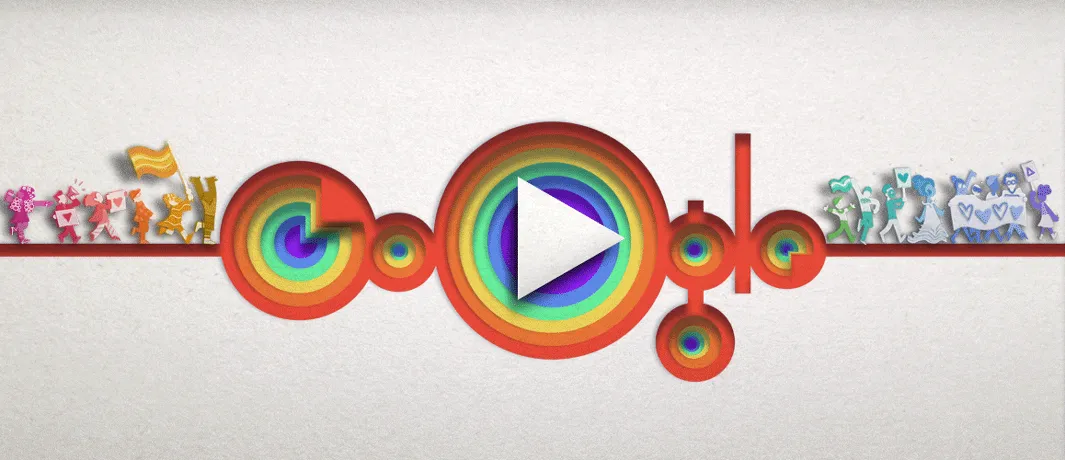 Google Doodle: National Pride Day