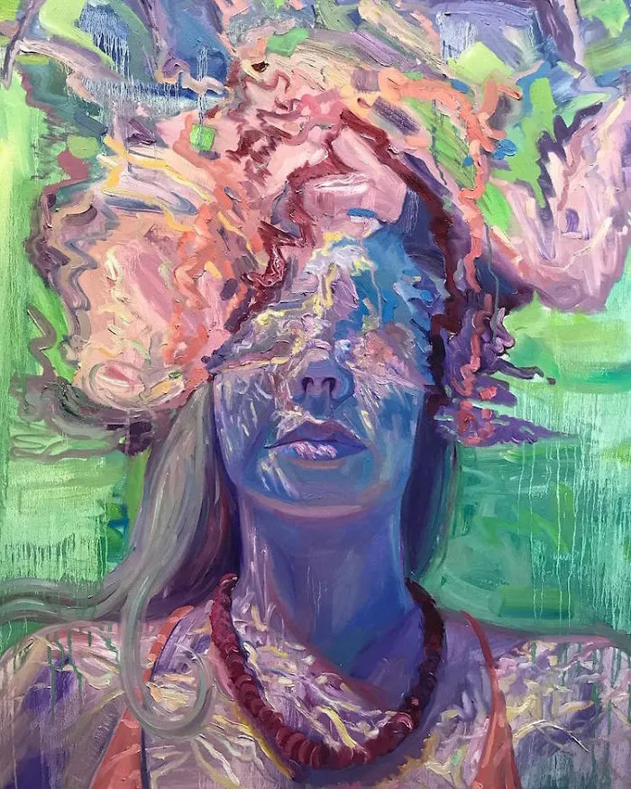 Californian Artist Isabel Emrich Paints Dazzling Depictions Of Women Submerged Underwater