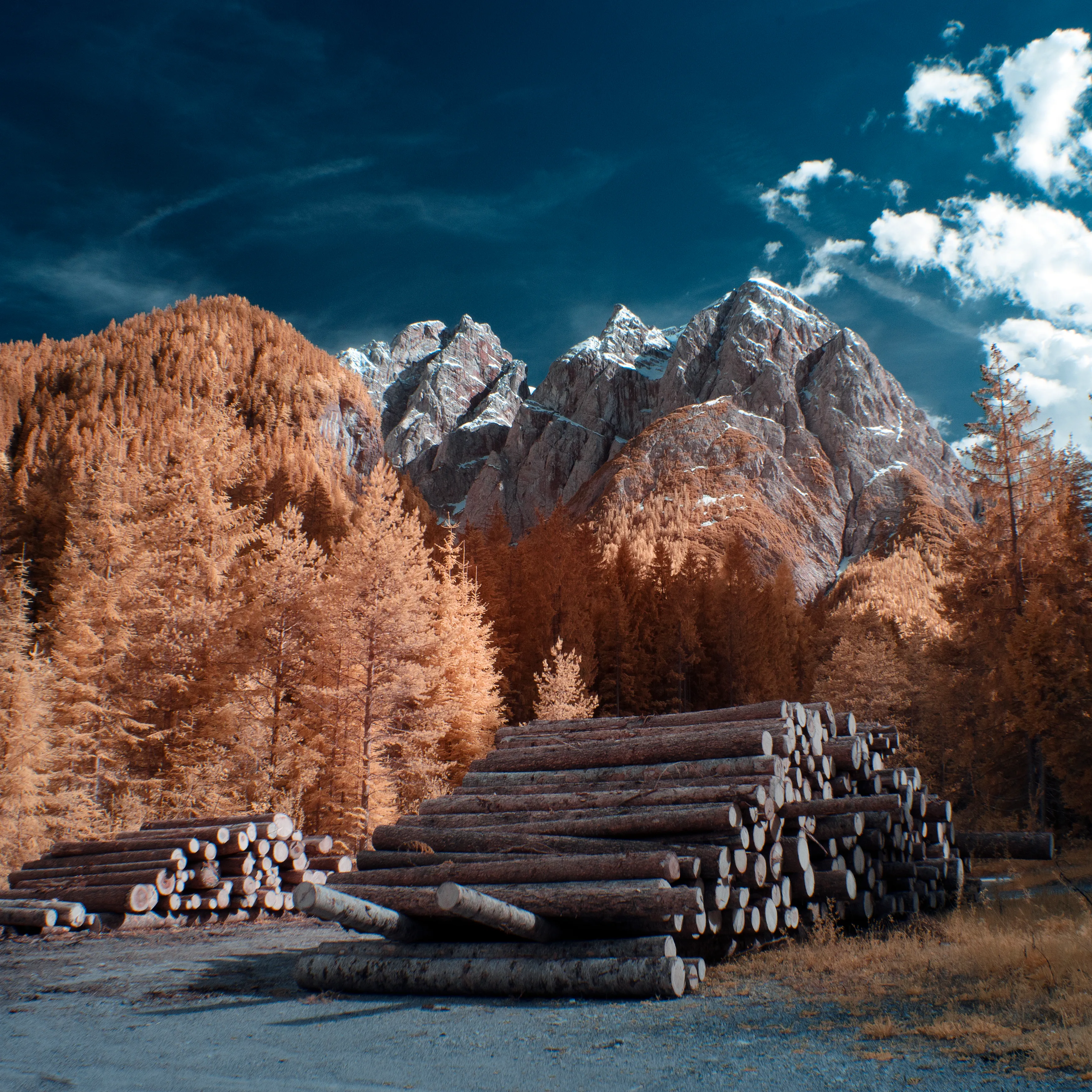 The Dolomites In Infrared