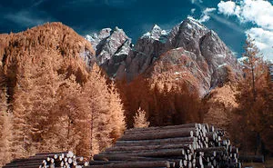 The Dolomites In Infrared
