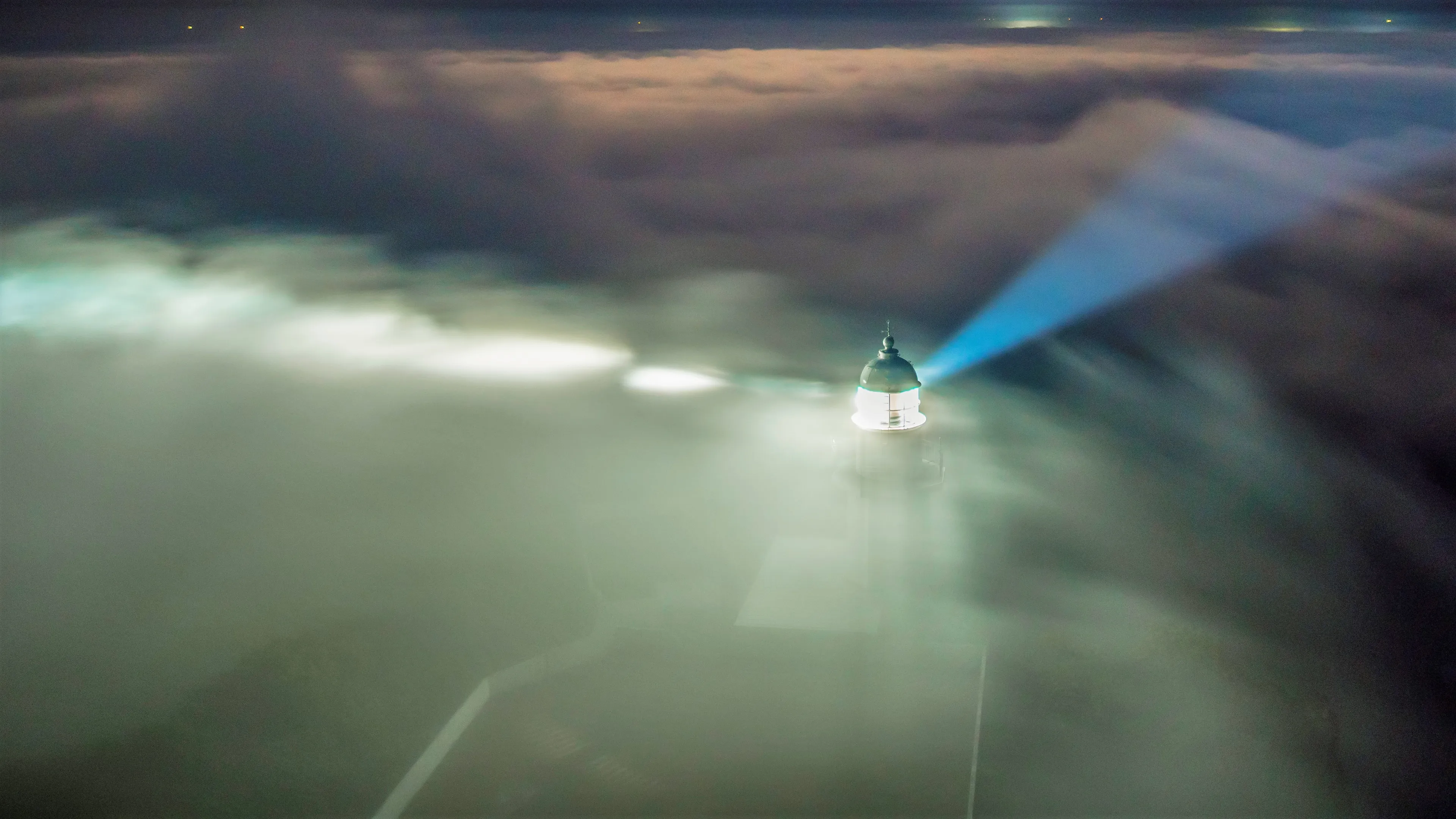 I Found This Sea Fog In My Town At Midnight