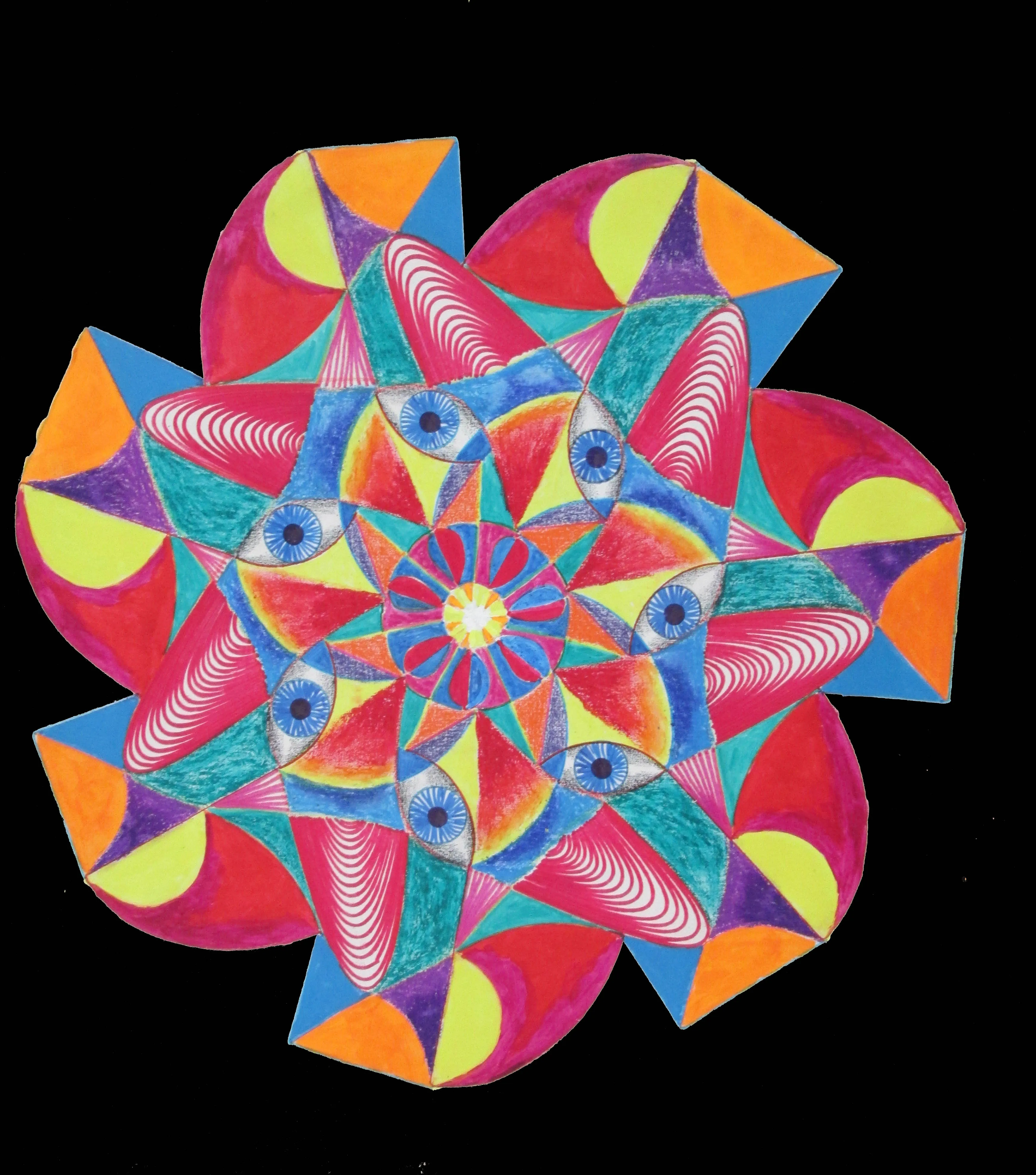 Indonesia Eye Mandala