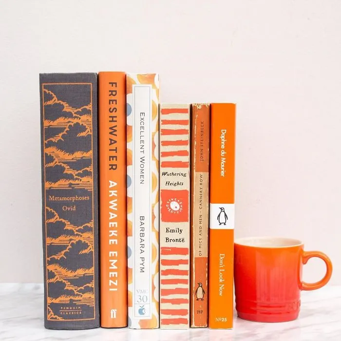 I Take Beautiful Photos Of My Book Collection To Spread Some Joy And Color