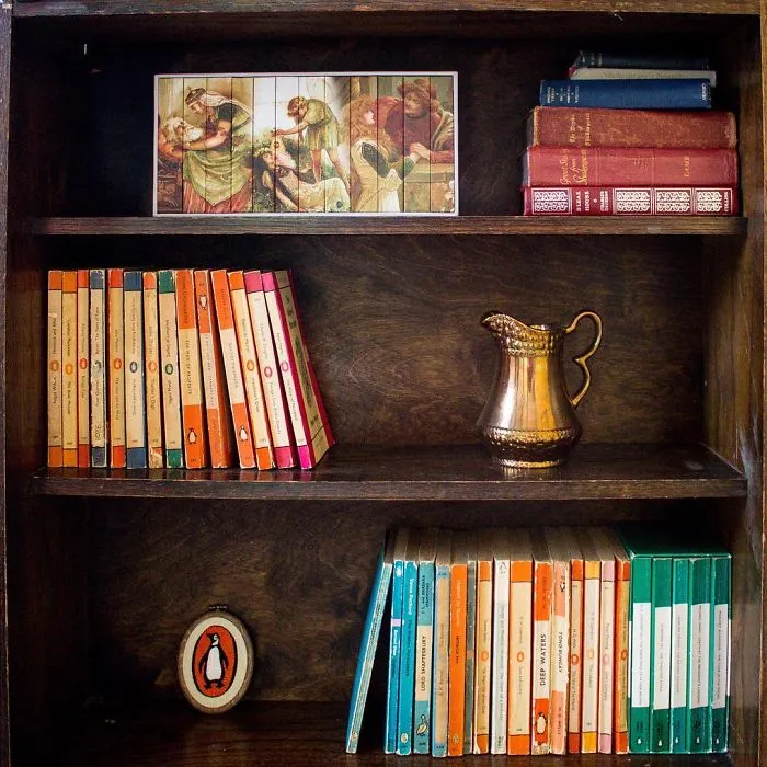 I Take Beautiful Photos Of My Book Collection To Spread Some Joy And Color