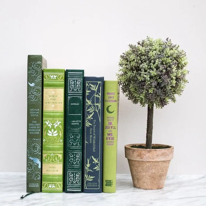 I Take Beautiful Photos Of My Book Collection To Spread Some Joy And Color