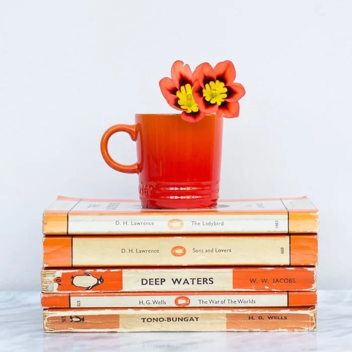 I Take Beautiful Photos Of My Book Collection To Spread Some Joy And Colour