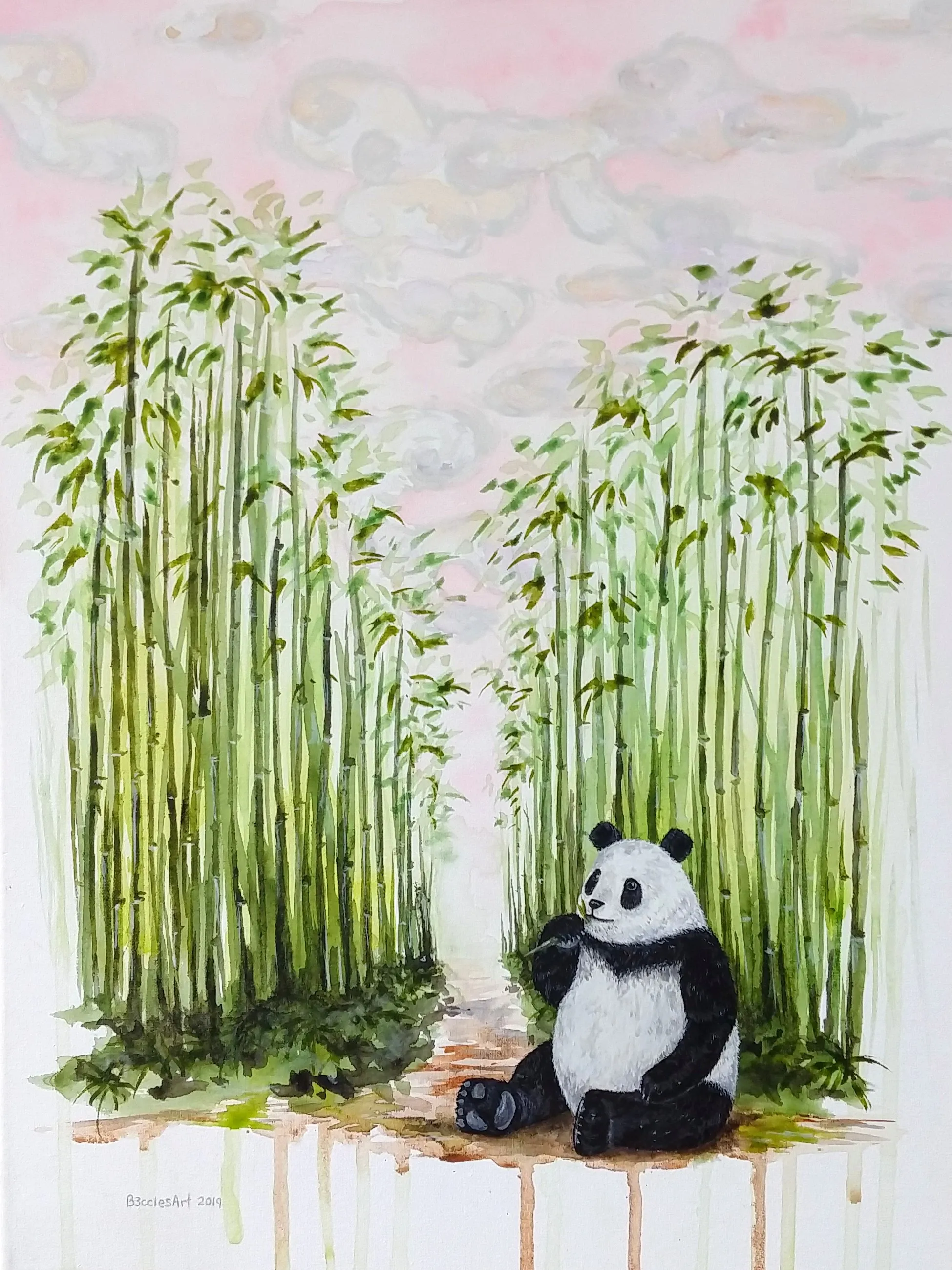 Bamboo Panda | B3cclesart
