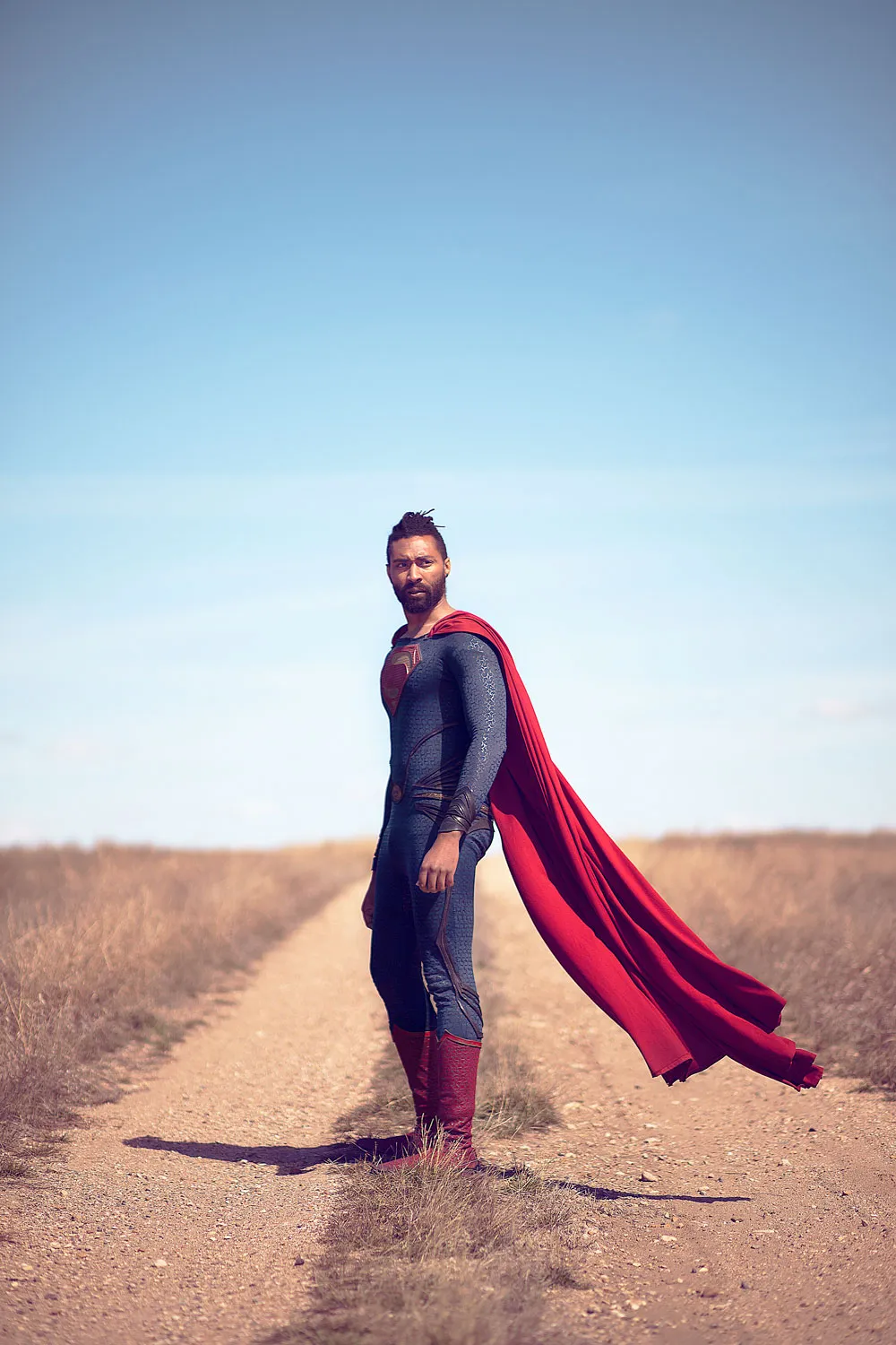 I Travel And Take Self Portraits As Superman
