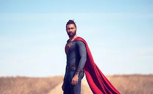 I Travel And Take Self Portraits As Superman