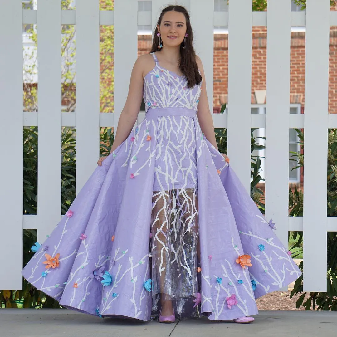 Teen's Handmade Duct Tape Prom Dress Makes Final Five