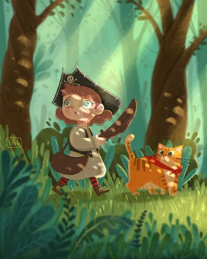 Italian Illustrator Shows The True Colors Of Cats That Prove How Adorable They Can Be (30 Pics)