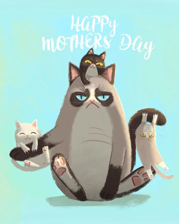 Italian Illustrator Shows The True Colors Of Cats That Prove How Adorable They Can Be (30 Pics)