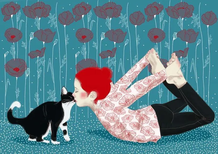 Italian Illustrator Shows The True Colors Of Cats That Prove How Adorable They Can Be (30 Pics)