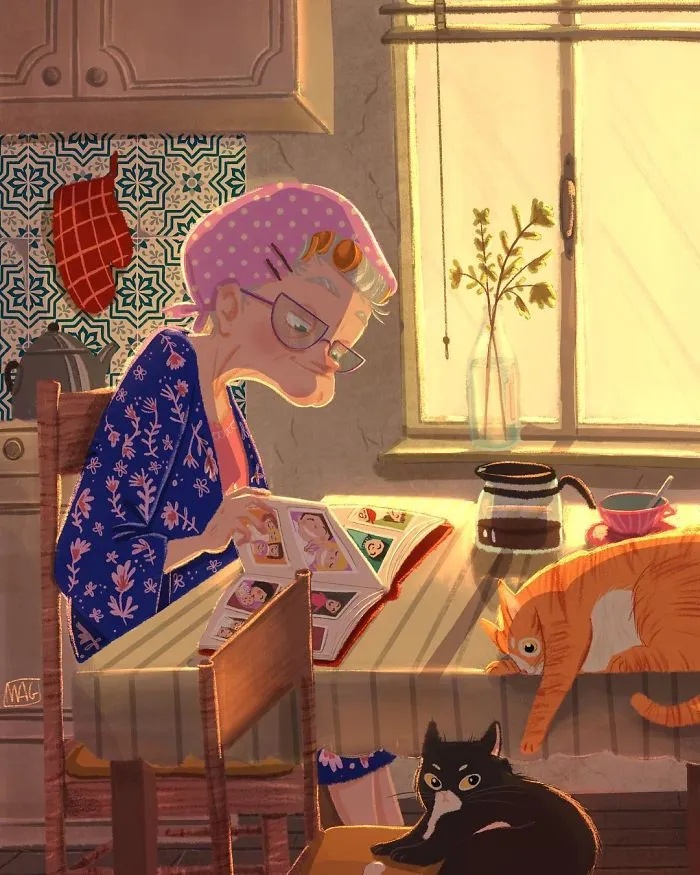 Italian Illustrator Shows The True Colors Of Cats That Prove How Adorable They Can Be (30 Pics)