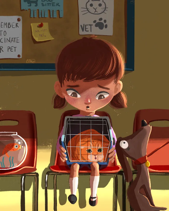 Italian Illustrator Shows The True Colors Of Cats That Prove How Adorable They Can Be (30 Pics)