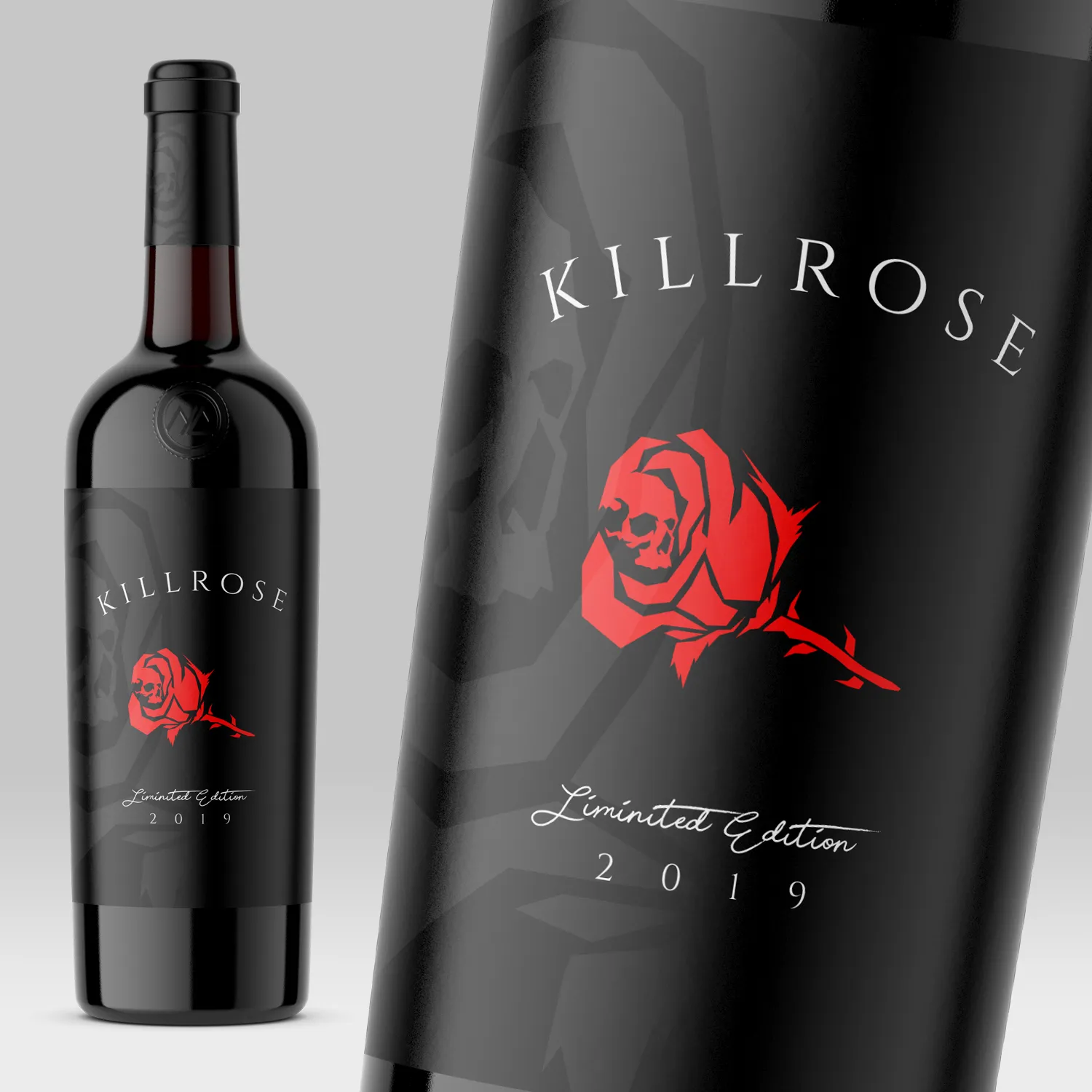 Packaging Design Concept I Did For Killrose Wine