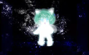 There's An Animation About A Little Cat-Fairy Having A Dance-Off With The Stars.