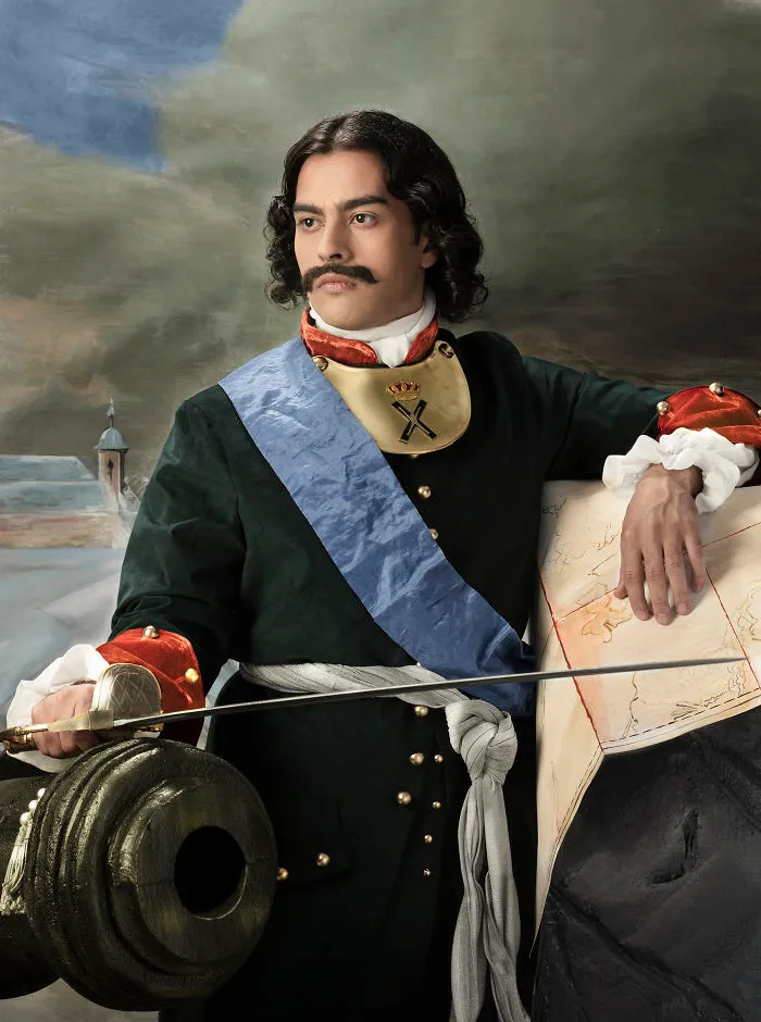 I Reconstruct Historical Portraits Of Monarchs With Refugees