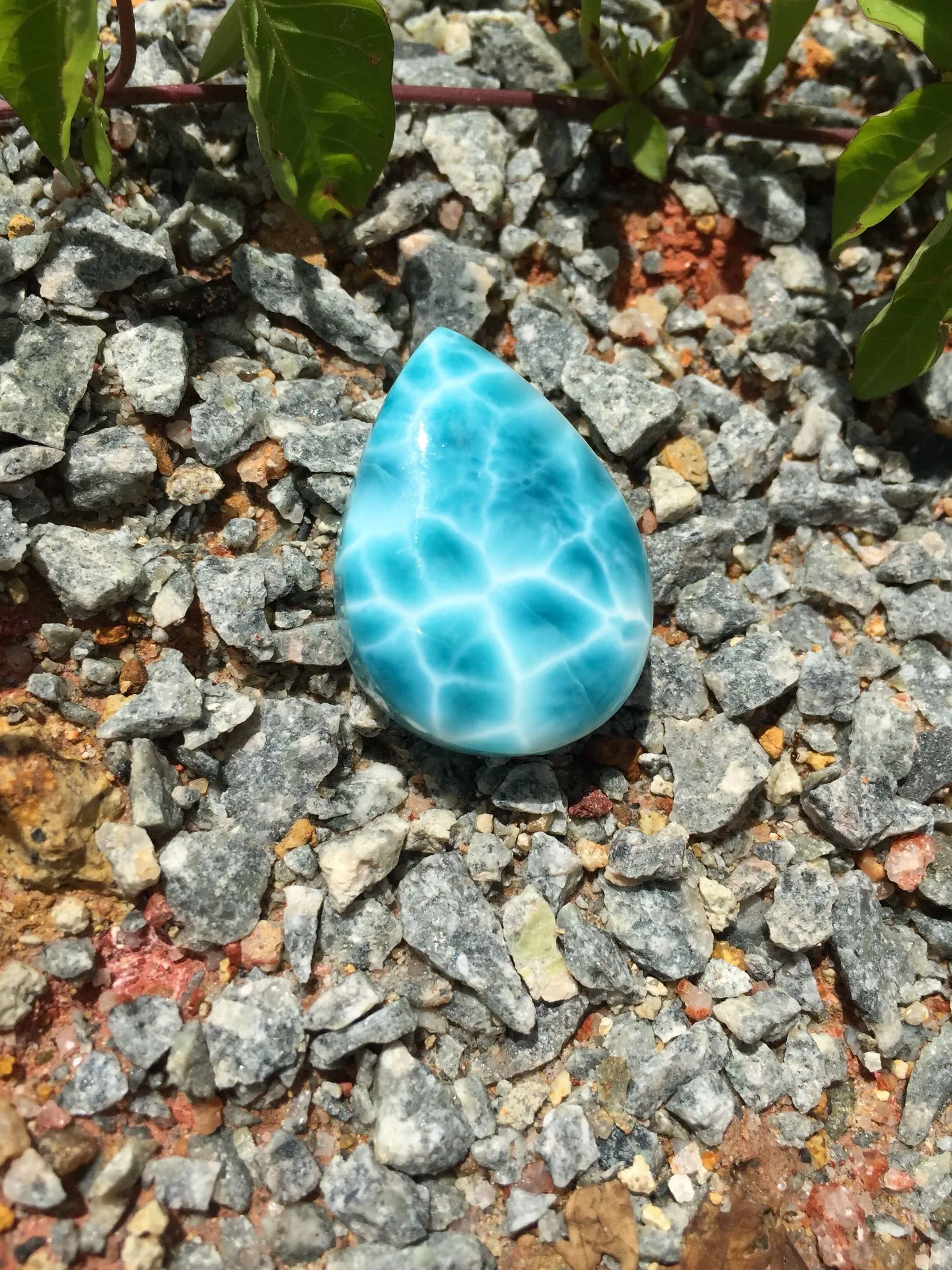 Larimar Pendant| Larimar Jewelry|larimar Necklace